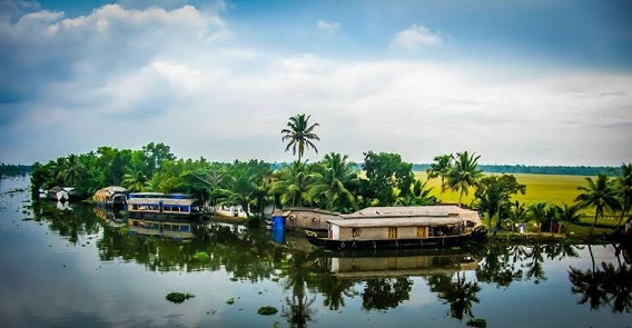 Boat house in munnar